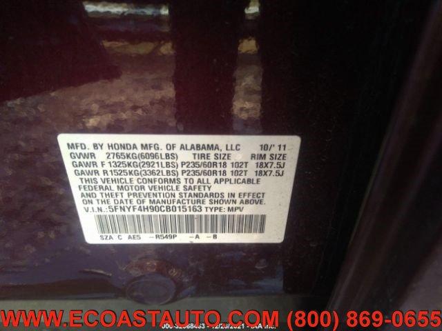 Used 2012 Honda Pilot Touring image 10