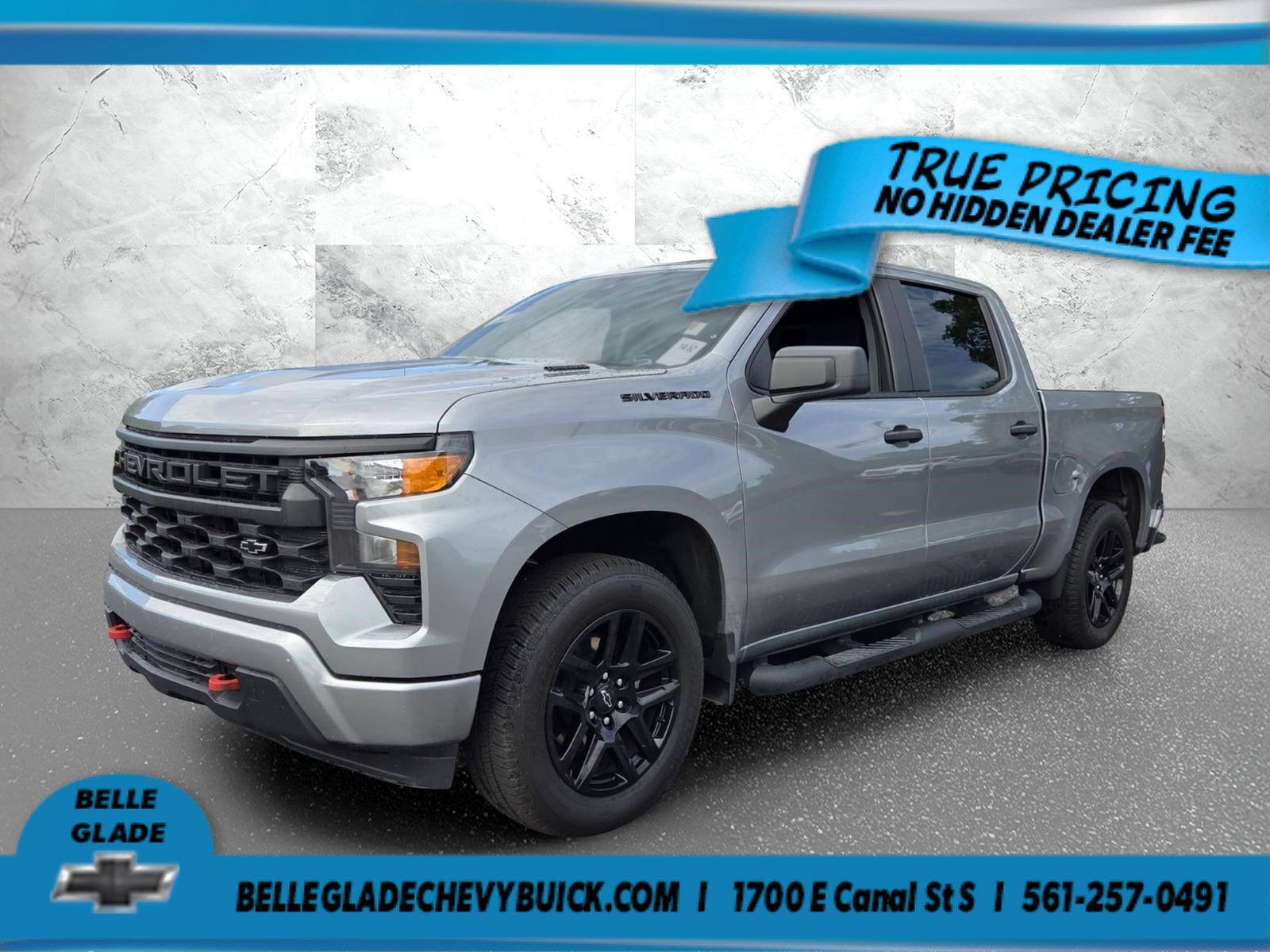 Certified 2025 Chevrolet Silverado 1500 Custom w/ Rally Edition