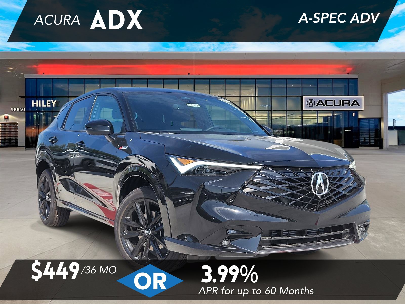 New 2026 Acura ADX A-Spec w/ Advance Package AWD/4WD 360° Tour