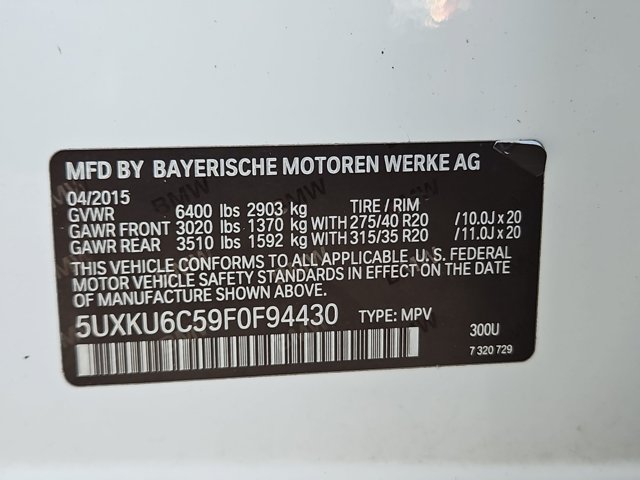 Used 2015 BMW X6 xDrive50i AWD/4WD image 26