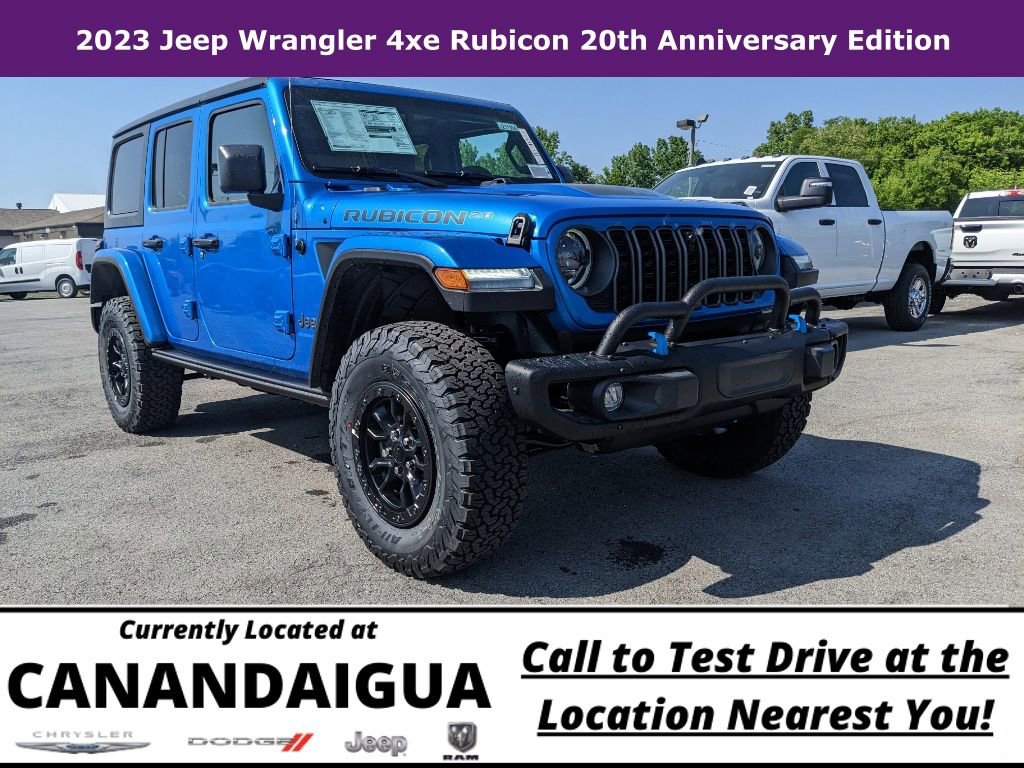 New 2023 Jeep Wrangler Unlimited Rubicon 4xe