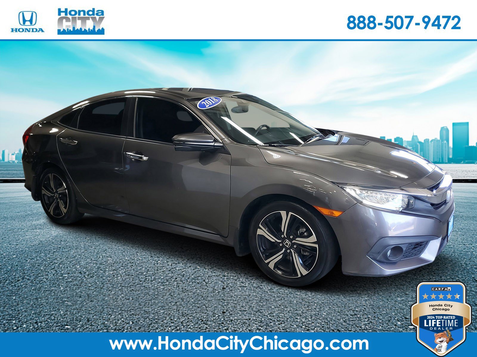 Used 2018 Honda Civic Touring