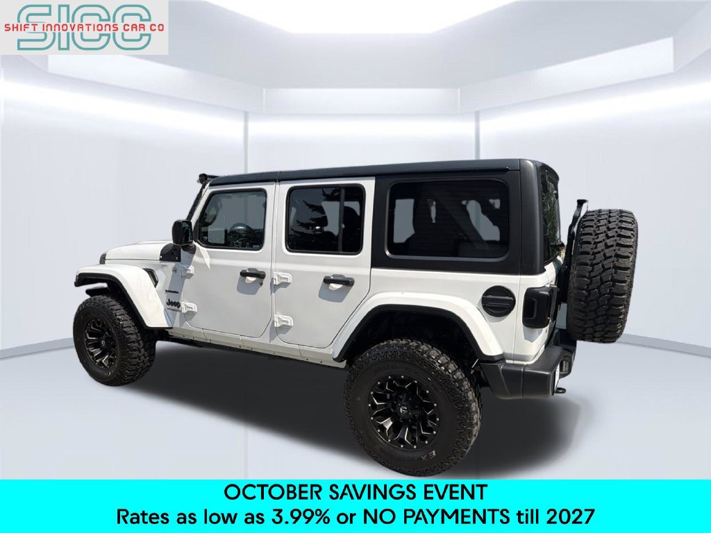 Used 2019 Jeep Wrangler Unlimited Sahara AWD/4WD image 4