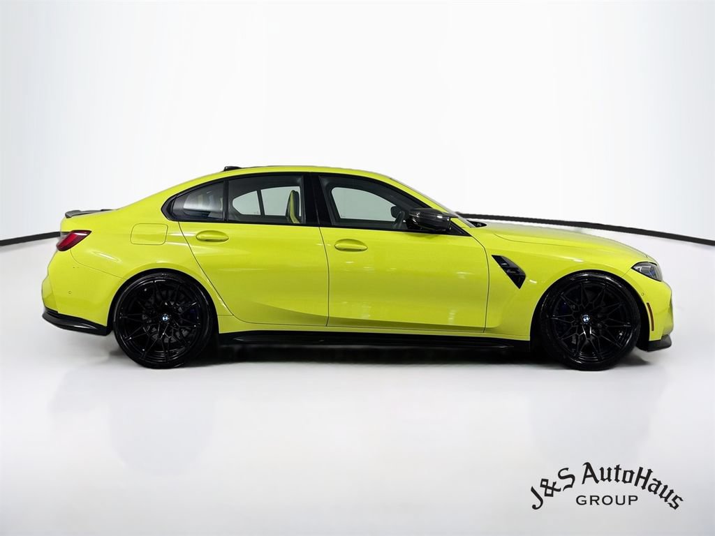 Used 2021 BMW M3 Competition w/ M Carbon Exterior Package RWD image 8