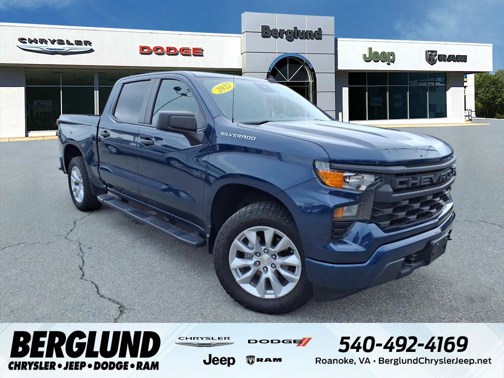 Used 2022 Chevrolet Silverado 1500 Custom