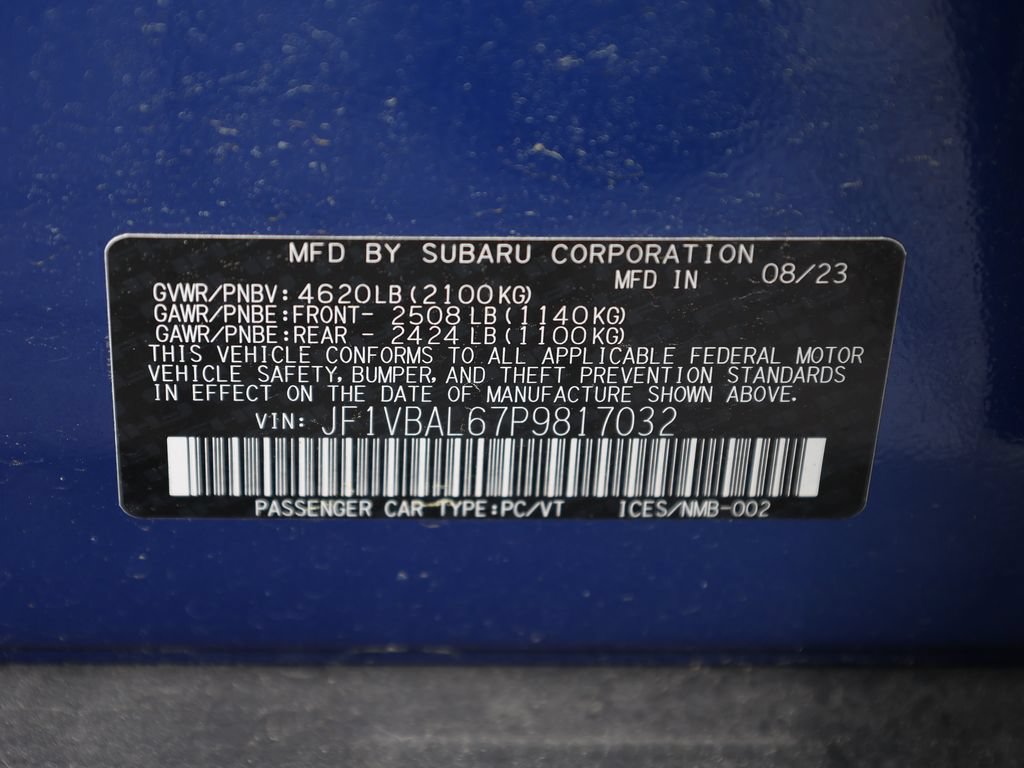 Used 2023 Subaru WRX Limited AWD/4WD image 41
