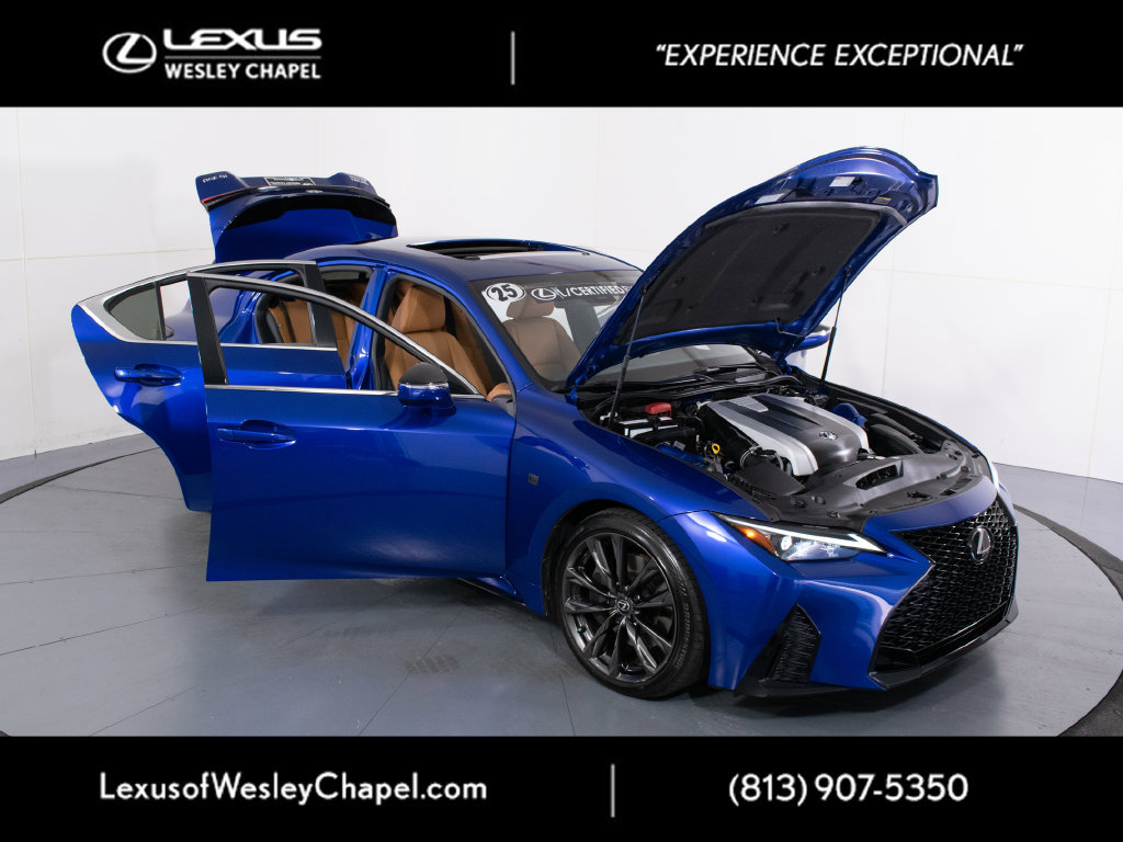 Certified 2025 Lexus IS 350 F Sport RWD image 12