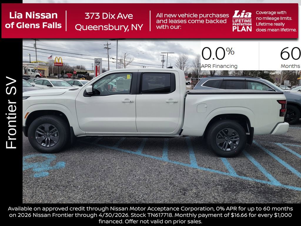 New 2026 Nissan Frontier SV w/ SV Convenience Package image 9