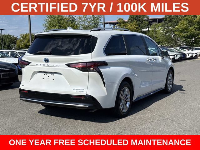 Used 2024 Toyota Sienna Platinum AWD/4WD image 2