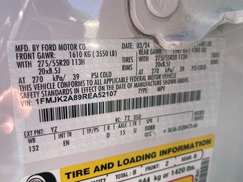 Used 2024 Ford Expedition Max Limited image 49