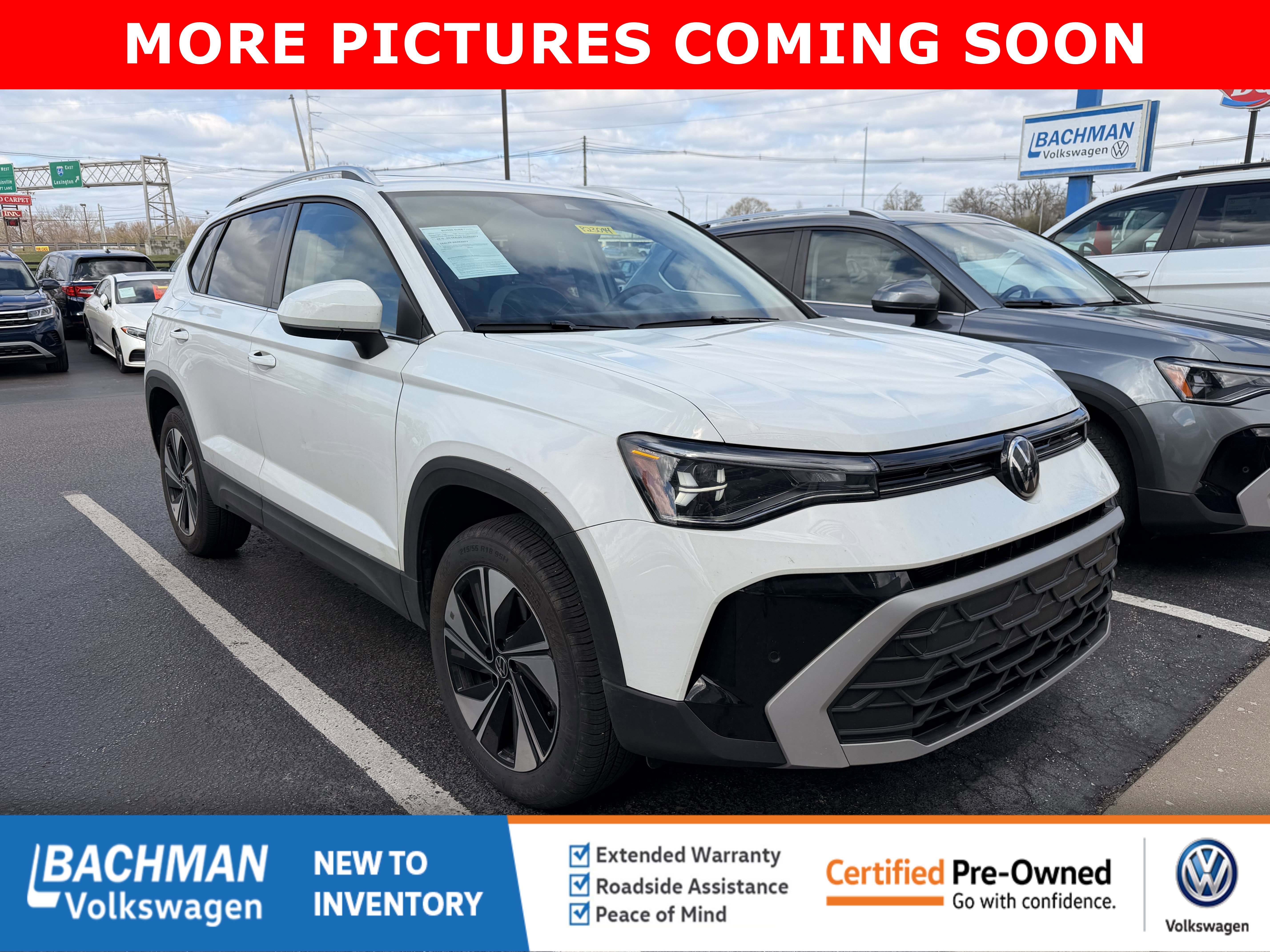 Certified 2025 Volkswagen Taos SE w/ Panoramic Sunroof Package