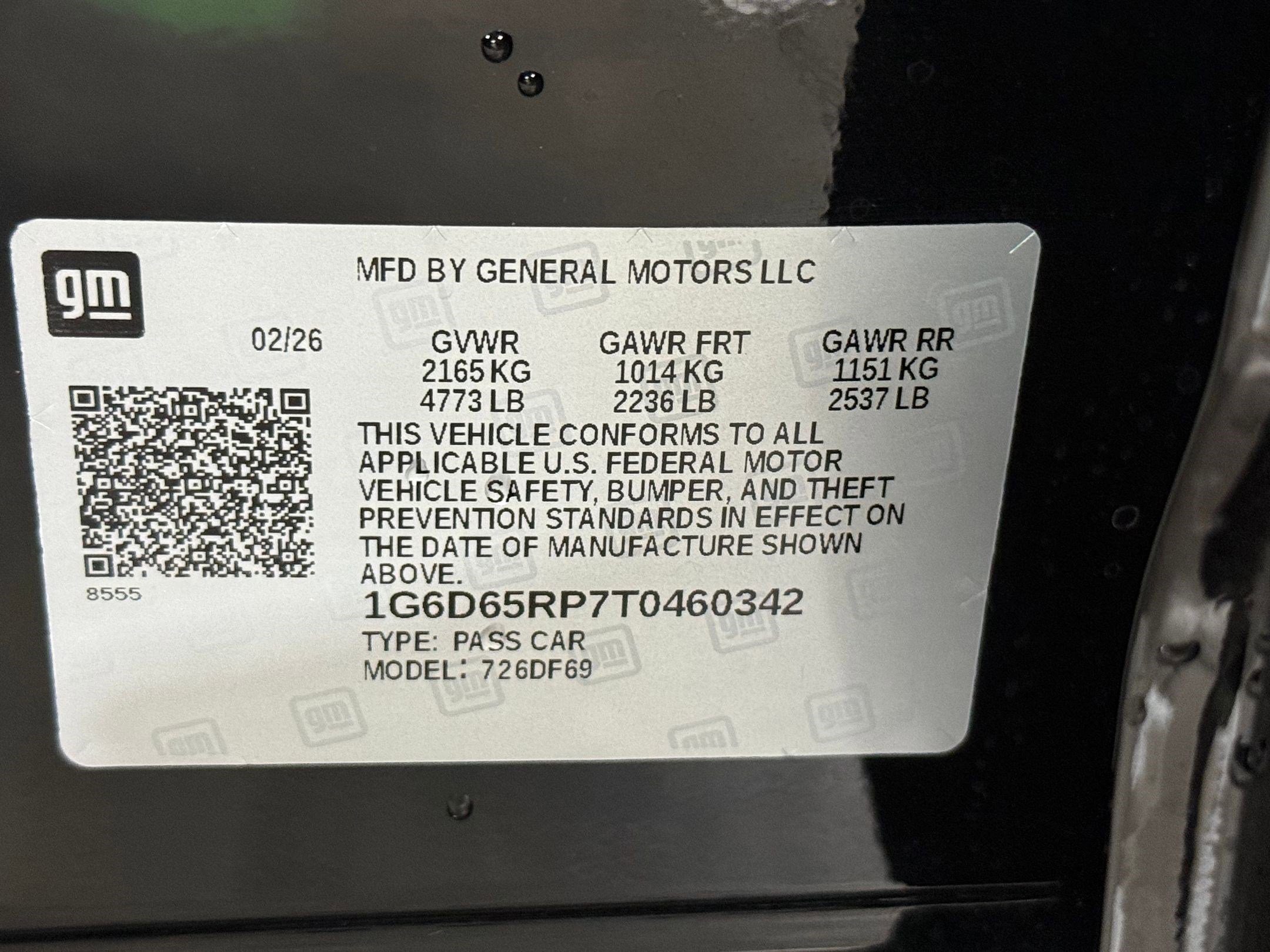 New 2026 Cadillac CT4 V Blackwing RWD image 20