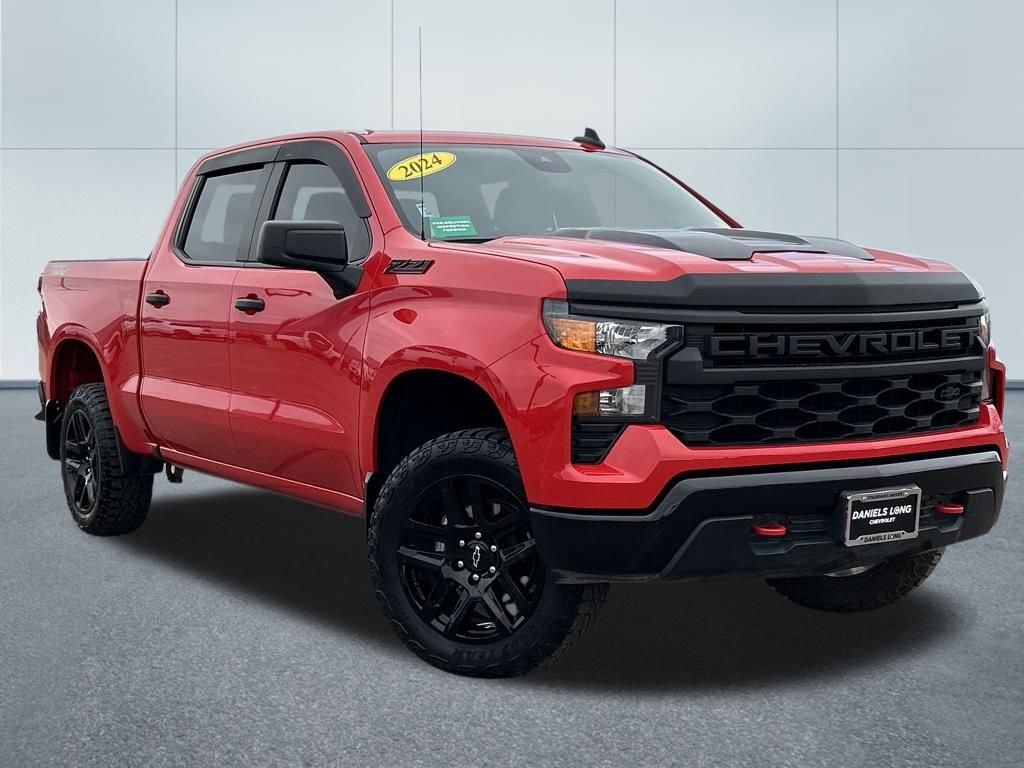 Used 2024 Chevrolet Silverado 1500 Custom Trail Boss w/ LPO, Dark Essentials Package image 37