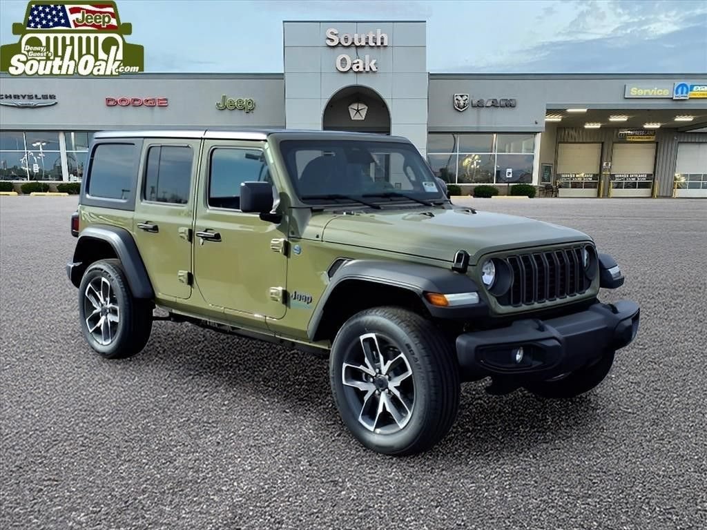 New 2025 Jeep Wrangler Unlimited Sport S 4xe w/ Convenience Group AWD/4WD image 1
