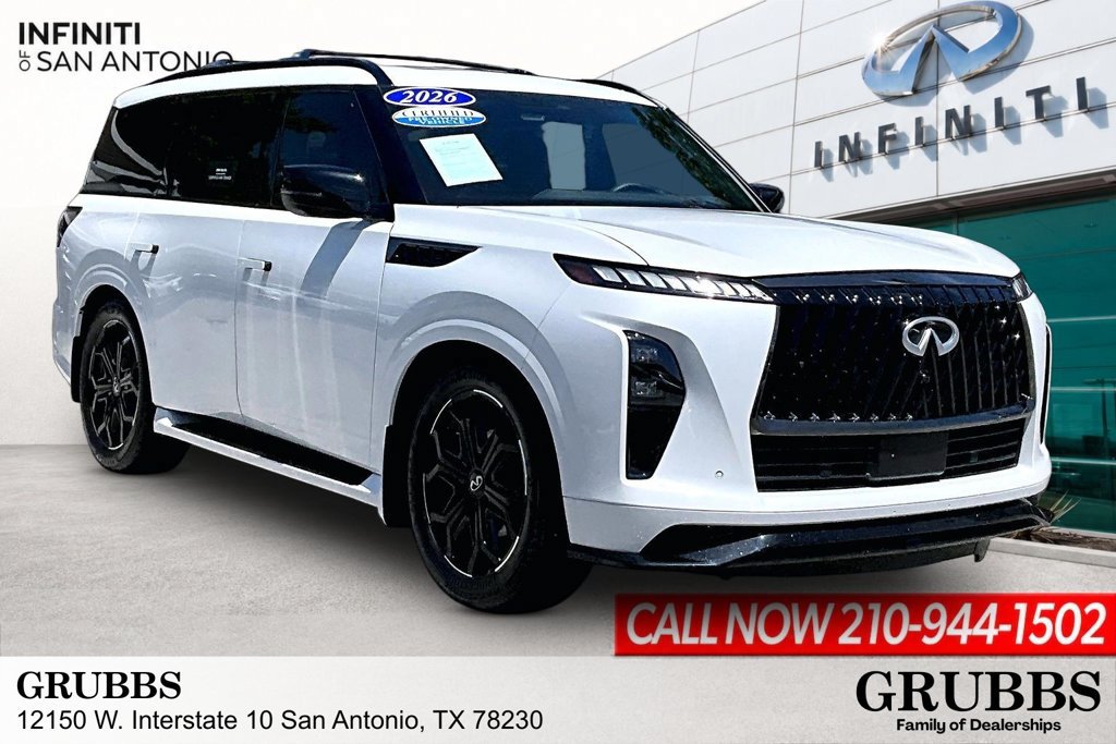 Used 2026 INFINITI QX80 4WD w/ Sport Exterior Package