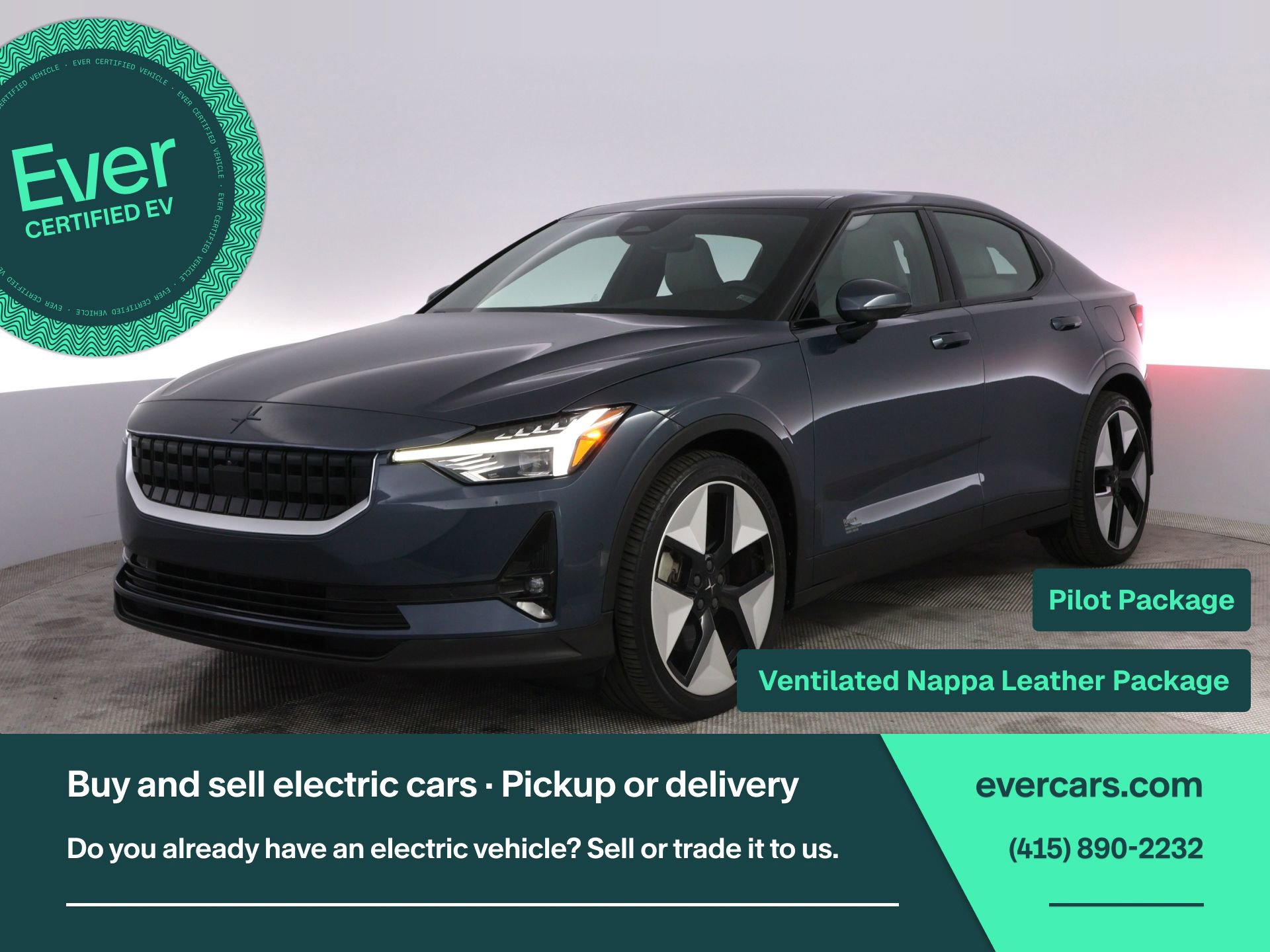 Used 2023 Polestar Polestar 2 w/ Pilot Pack AWD/4WD image 1