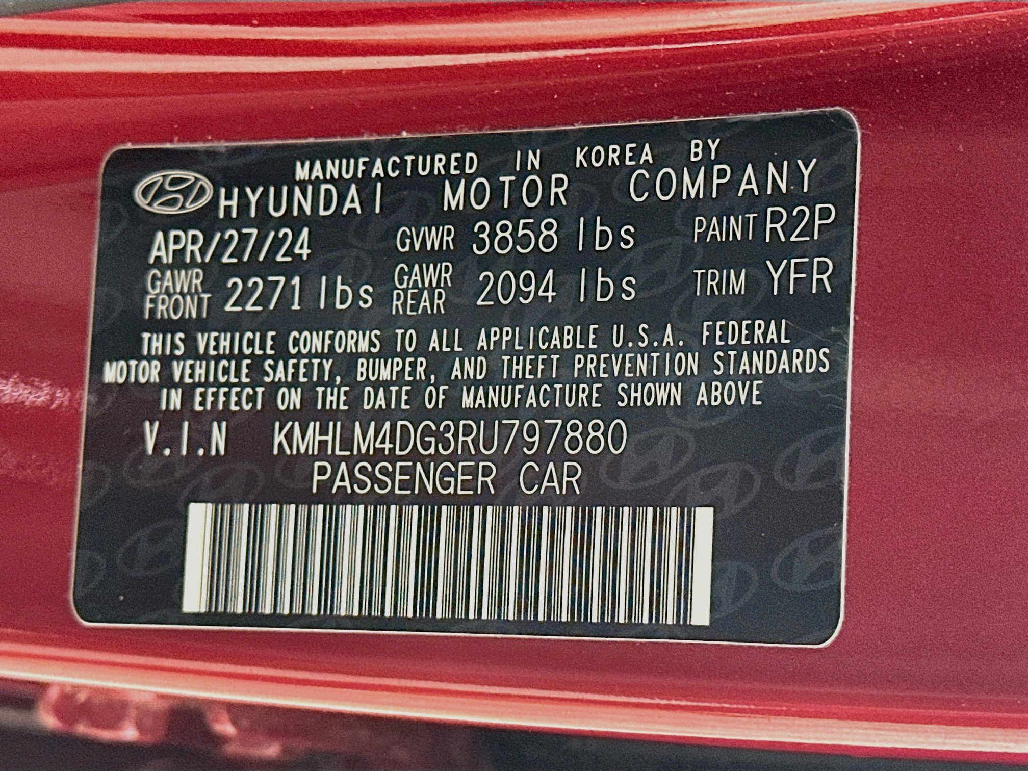 Used 2024 Hyundai Elantra SEL FWD image 12