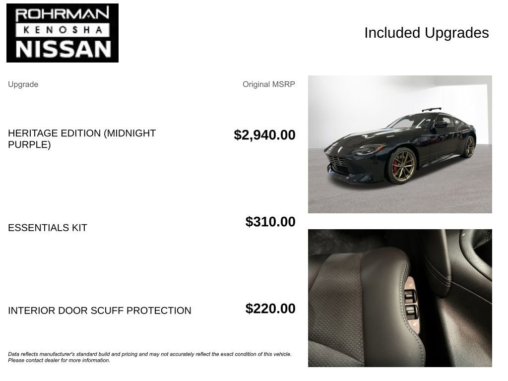 New 2026 Nissan Z Performance image 4