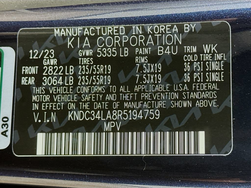 Used 2024 Kia EV6 Wind RWD image 41