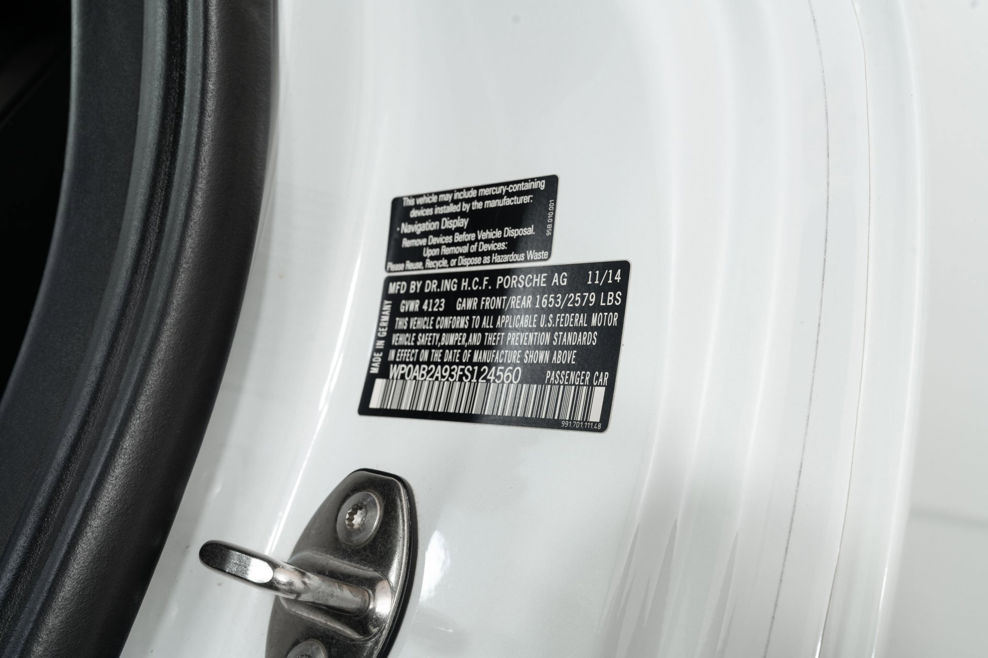 Used 2015 Porsche 911 Carrera GTS w/ Bose Audio Package image 55