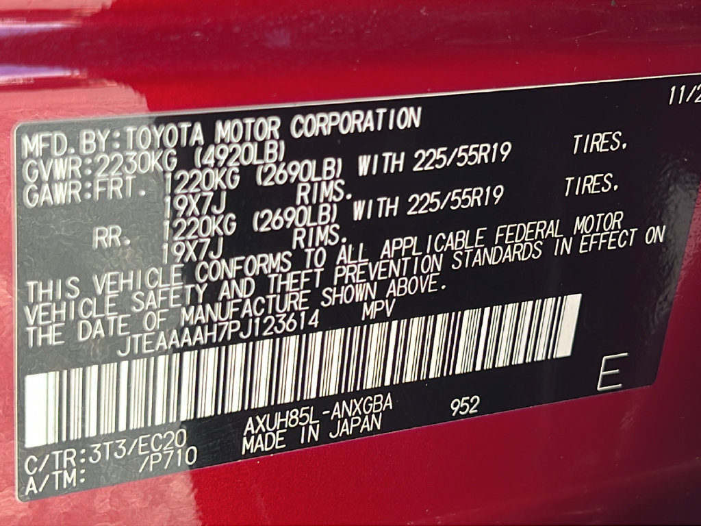 Used 2023 Toyota Venza Nightshade AWD/4WD image 27