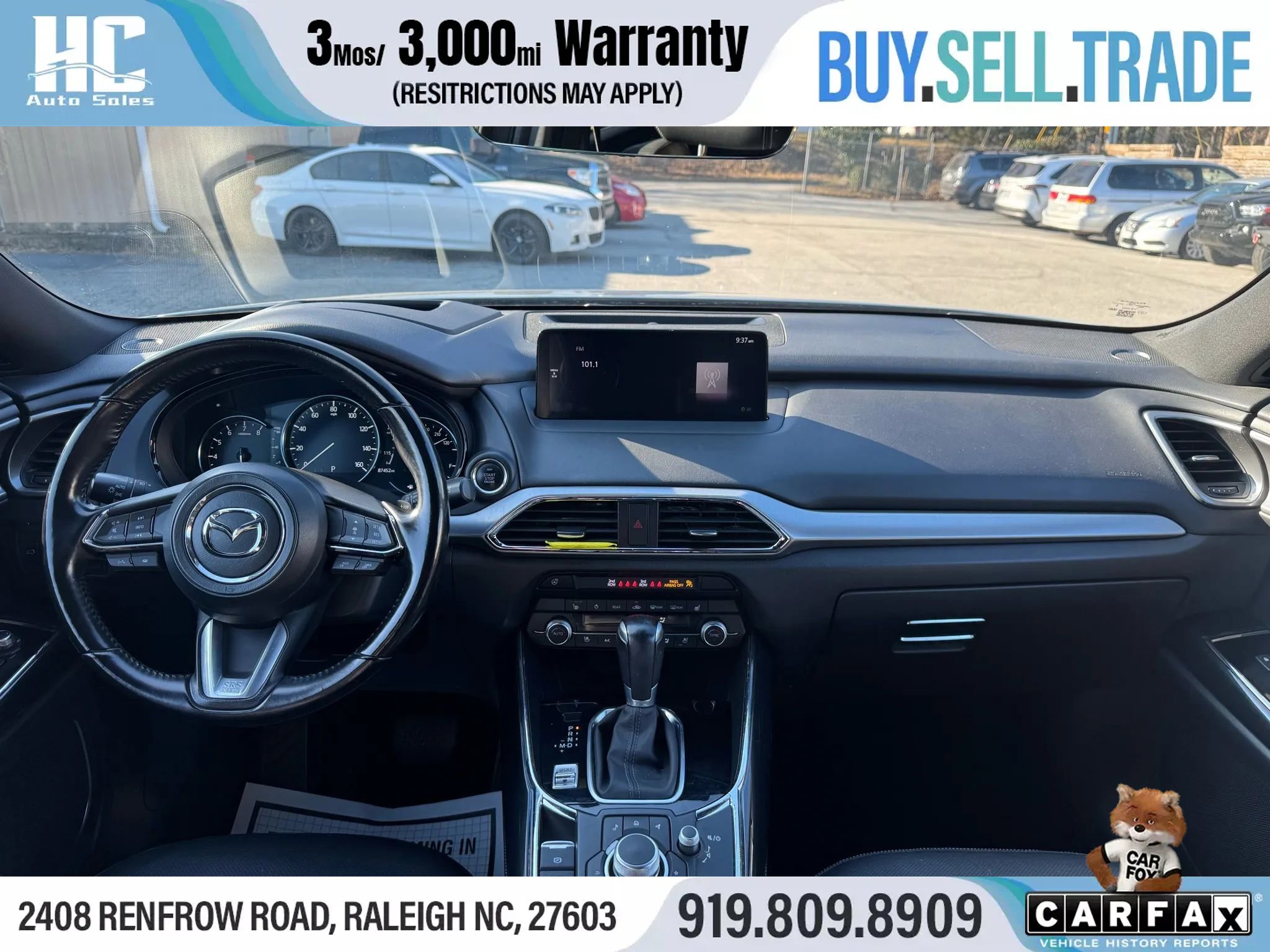 Used 2021 MAZDA CX-9 Grand Touring image 24