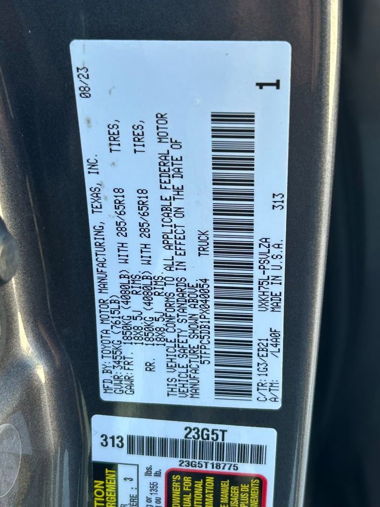 Used 2023 Toyota Tundra TRD Pro image 13