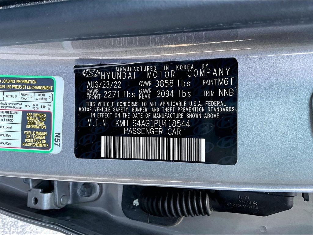 Used 2023 Hyundai Elantra SEL w/ Convenience Package FWD image 33