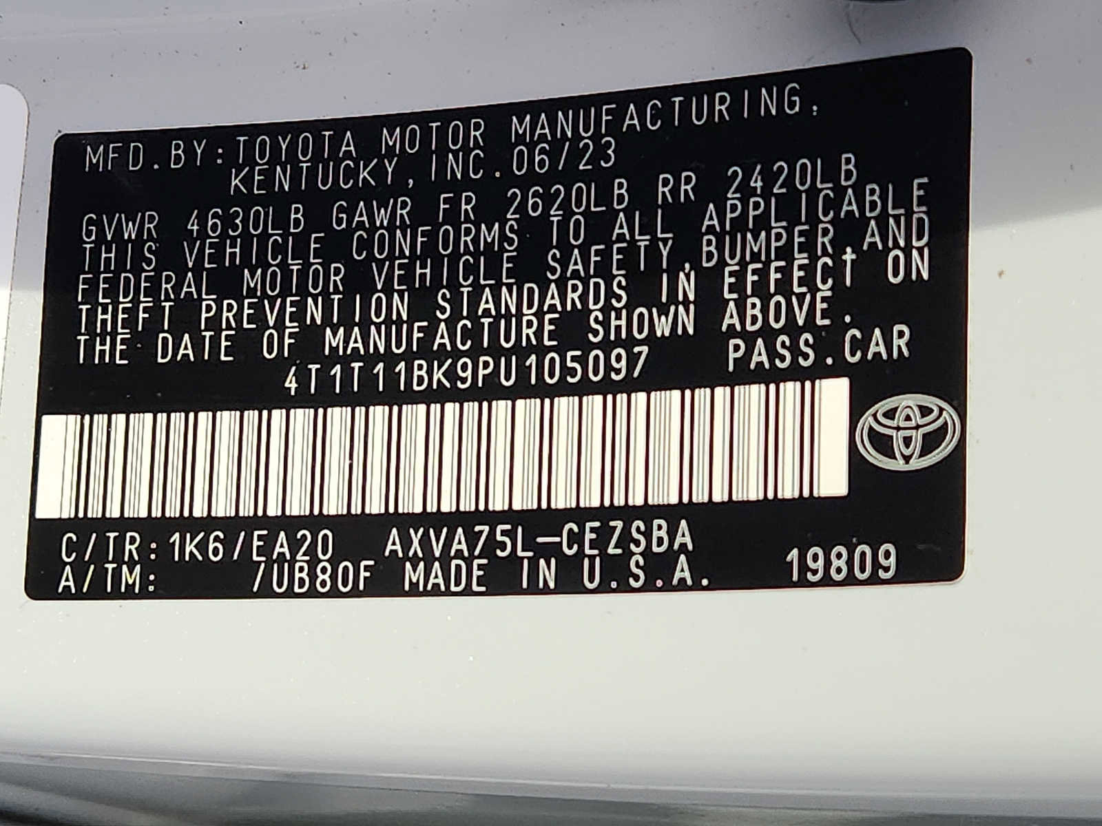 Used 2023 Toyota Camry SE w/ Cold Weather Package image 27