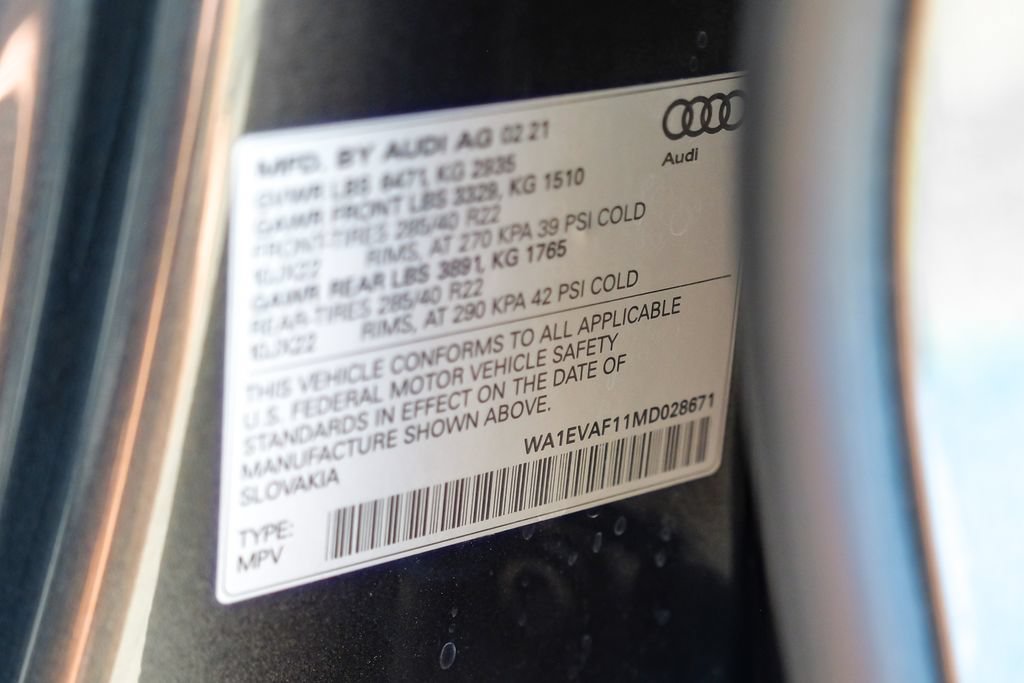 Used 2021 Audi Q8 Premium Plus AWD/4WD image 66