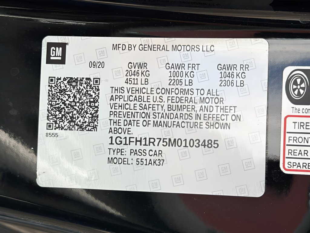Used 2021 Chevrolet Camaro SS RWD image 31