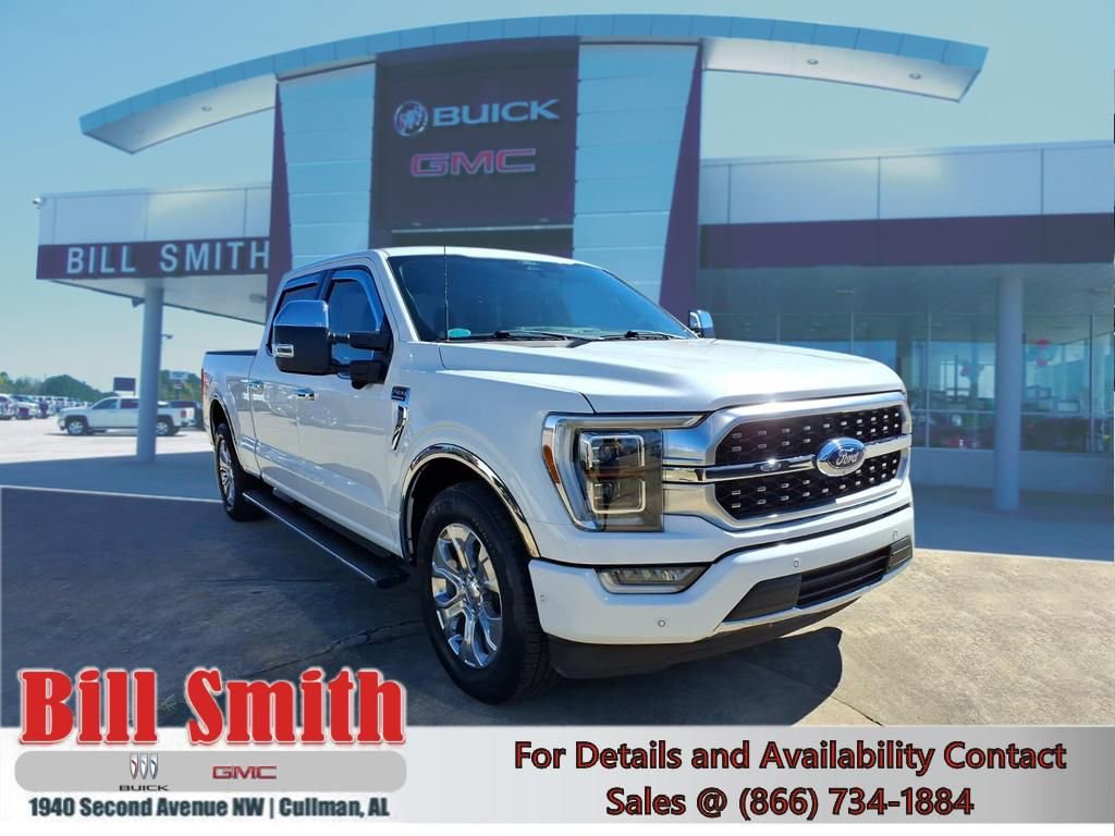 Used 2022 Ford F150 Platinum w/ Equipment Group 701A High image 1