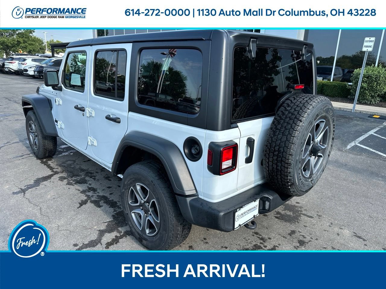 Used 2023 Jeep Wrangler Unlimited Sport w/ Uconnect 4C Nav & Sound Group AWD/4WD image 6