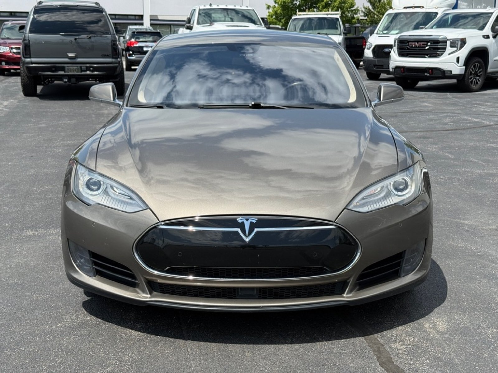 Used 2015 Tesla Model S 70D AWD/4WD image 3
