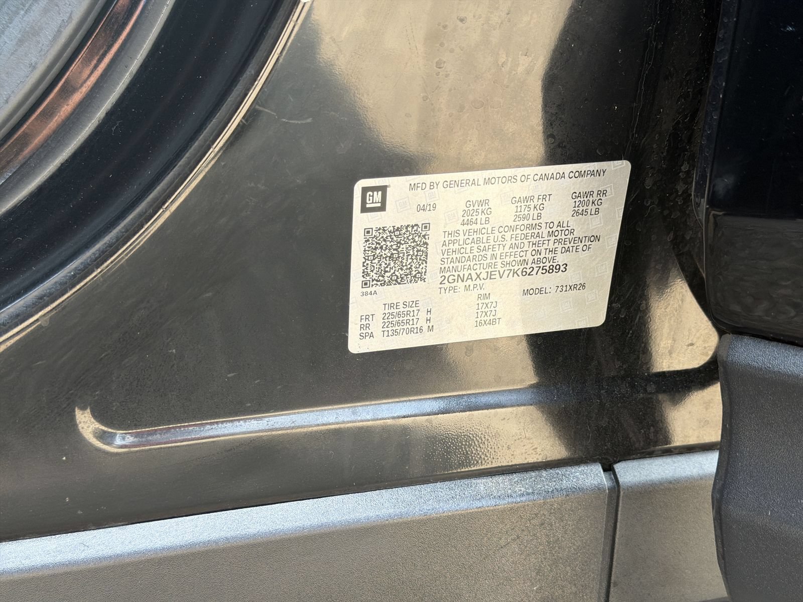 Used 2019 Chevrolet Equinox LT w/ Driver Convenience Package FWD image 35