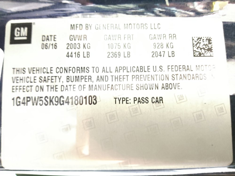 Used 2016 Buick Verano Sport Touring w/ Experience Buick Package image 33