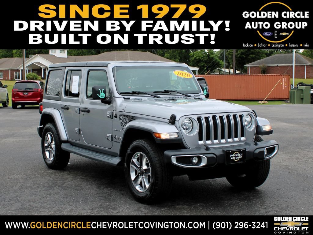 Used 2020 Jeep Wrangler Unlimited Sahara AWD/4WD image 1