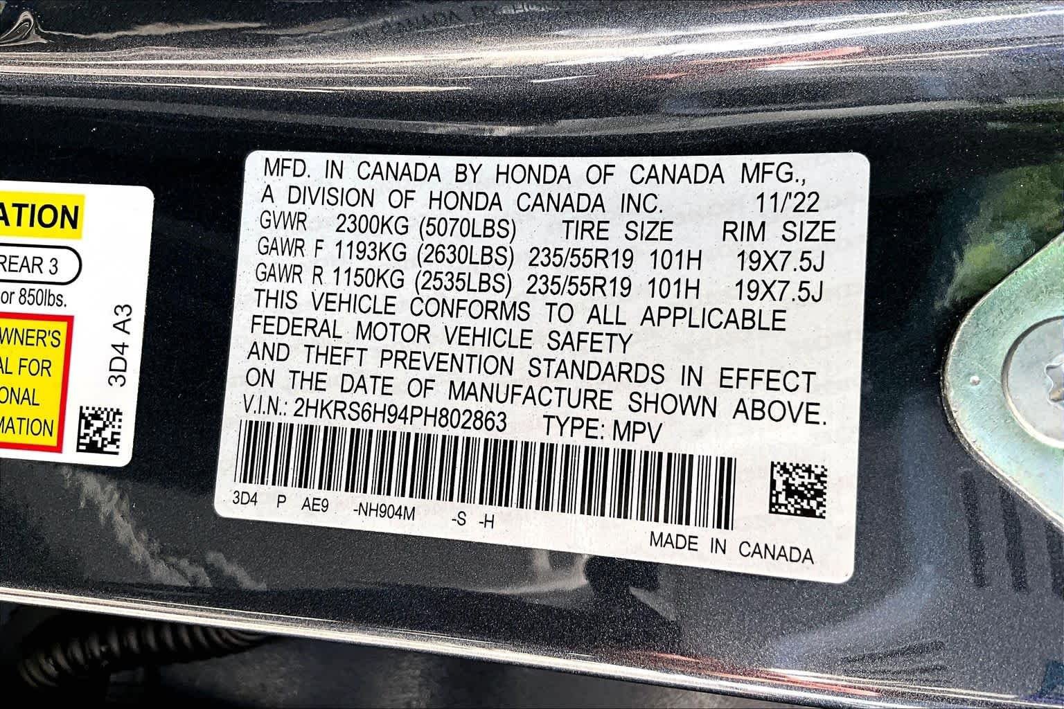 Certified 2023 Honda CR-V Sport Touring image 33