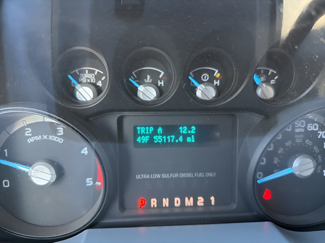 Used 2012 Ford F550 4x4 Regular Cab Super Duty w/ Payload Upgrade Pkg image 14