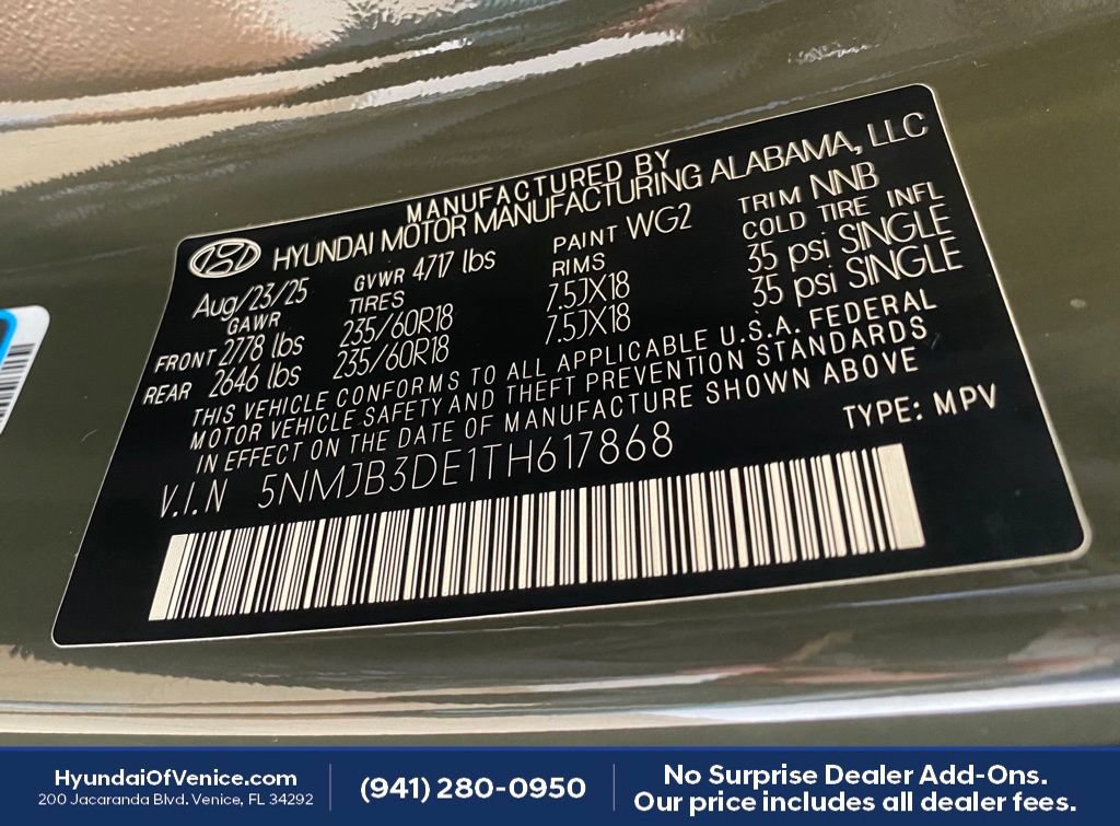 Certified 2026 Hyundai Tucson SEL FWD image 35