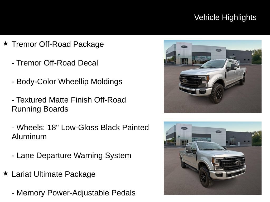 Used 2022 Ford F250 Lariat w/ Tremor Off-Road Package AWD/4WD image 6