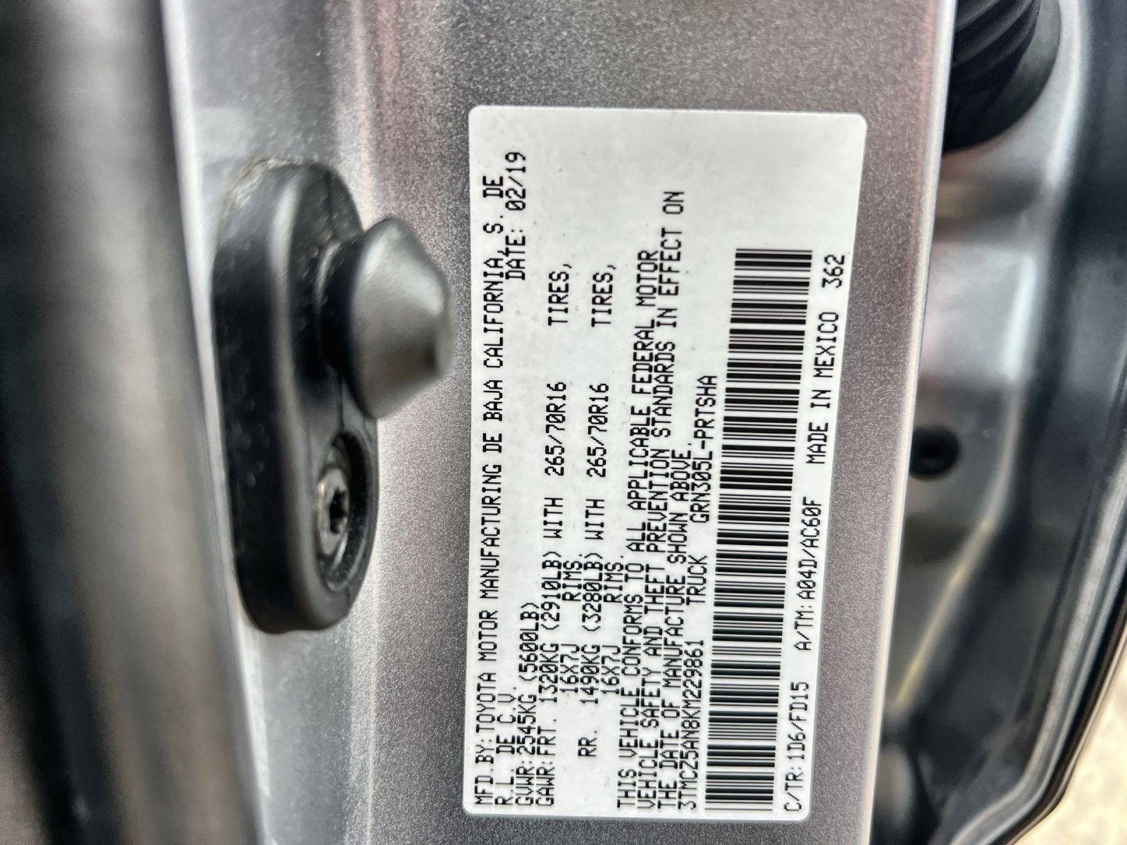 Used 2019 Toyota Tacoma TRD Off-Road image 28