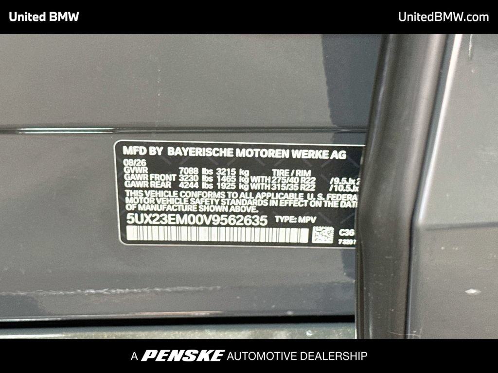 New 2027 BMW X7 xDrive40i w/ M Sport Package AWD/4WD image 23
