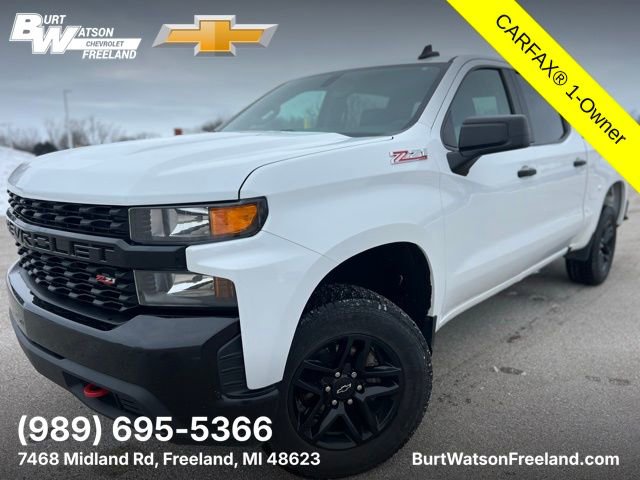 Used 2020 Chevrolet Silverado 1500 Custom Trail Boss w/ Custom Convenience Package AWD/4WD image 1
