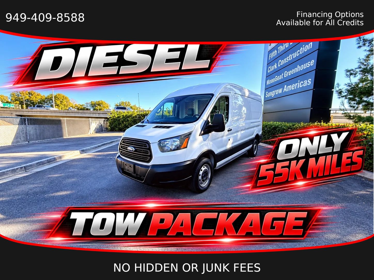 Used 2019 Ford Transit 250 148 Medium Roof