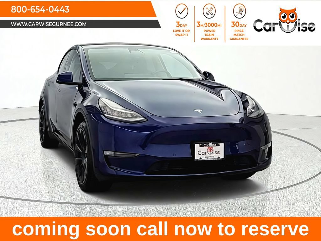 Used 2022 Tesla Model Y Long Range AWD/4WD image 1
