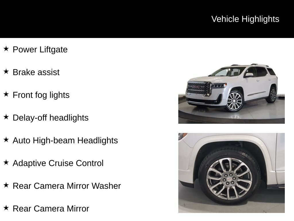 Used 2023 GMC Acadia Denali w/ Denali Technology Package AWD/4WD image 19