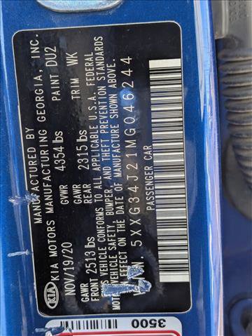 Used 2021 Kia K5 EX w/ EX Premium Package image 26