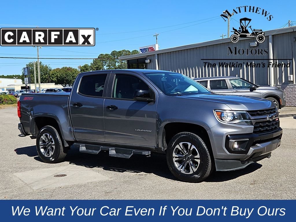 Used 2021 Chevrolet Colorado Z71
