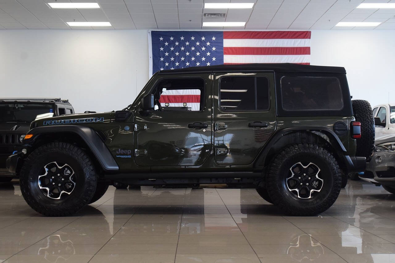 Used 2022 Jeep Wrangler Unlimited Rubicon 4xe w/ Cold Weather Group AWD/4WD image 4
